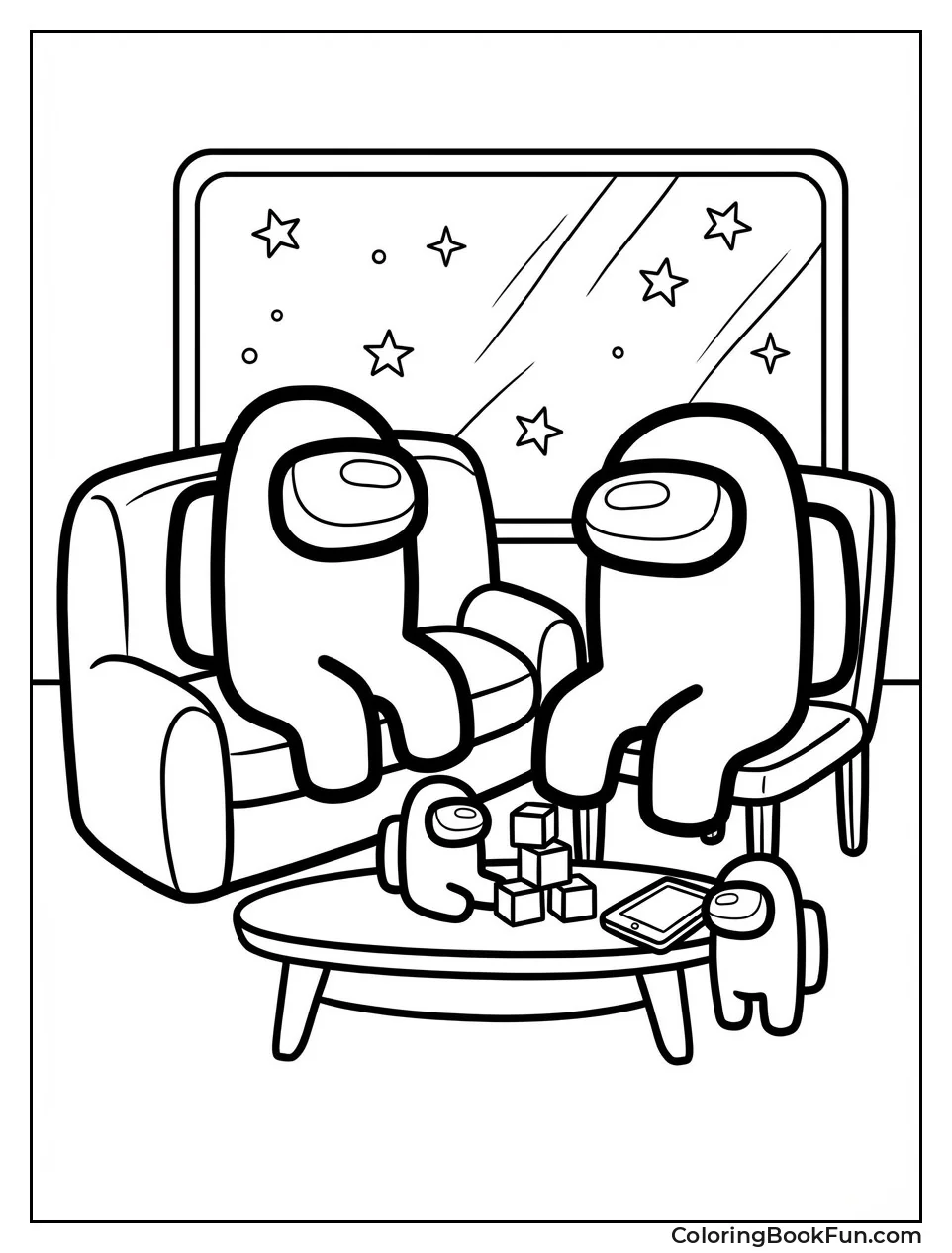 Family Crewmates Play Together