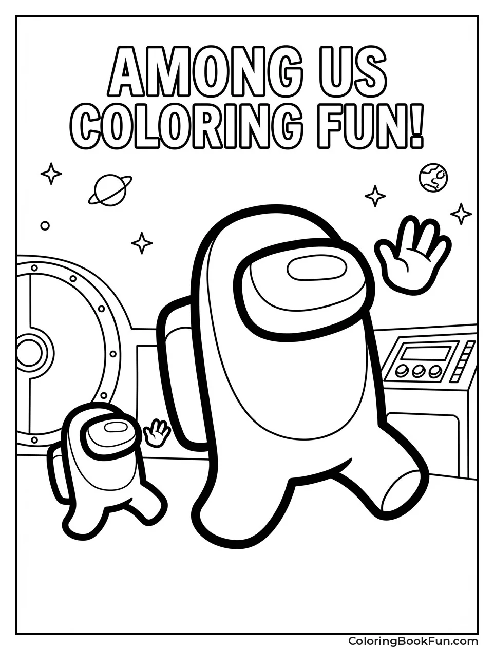 Crewmate Walks with Pet