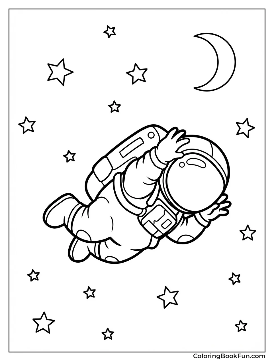 Crewmate Floats in Space