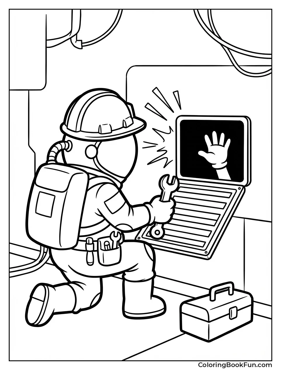 Engineer Fixes Vent Panel