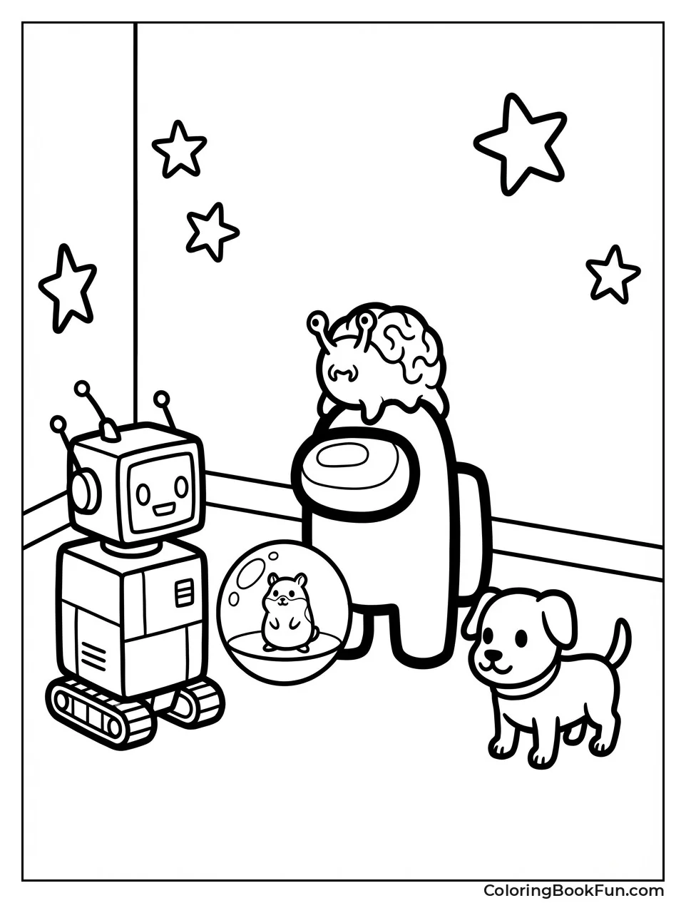 Pets Gather Around Crewmates