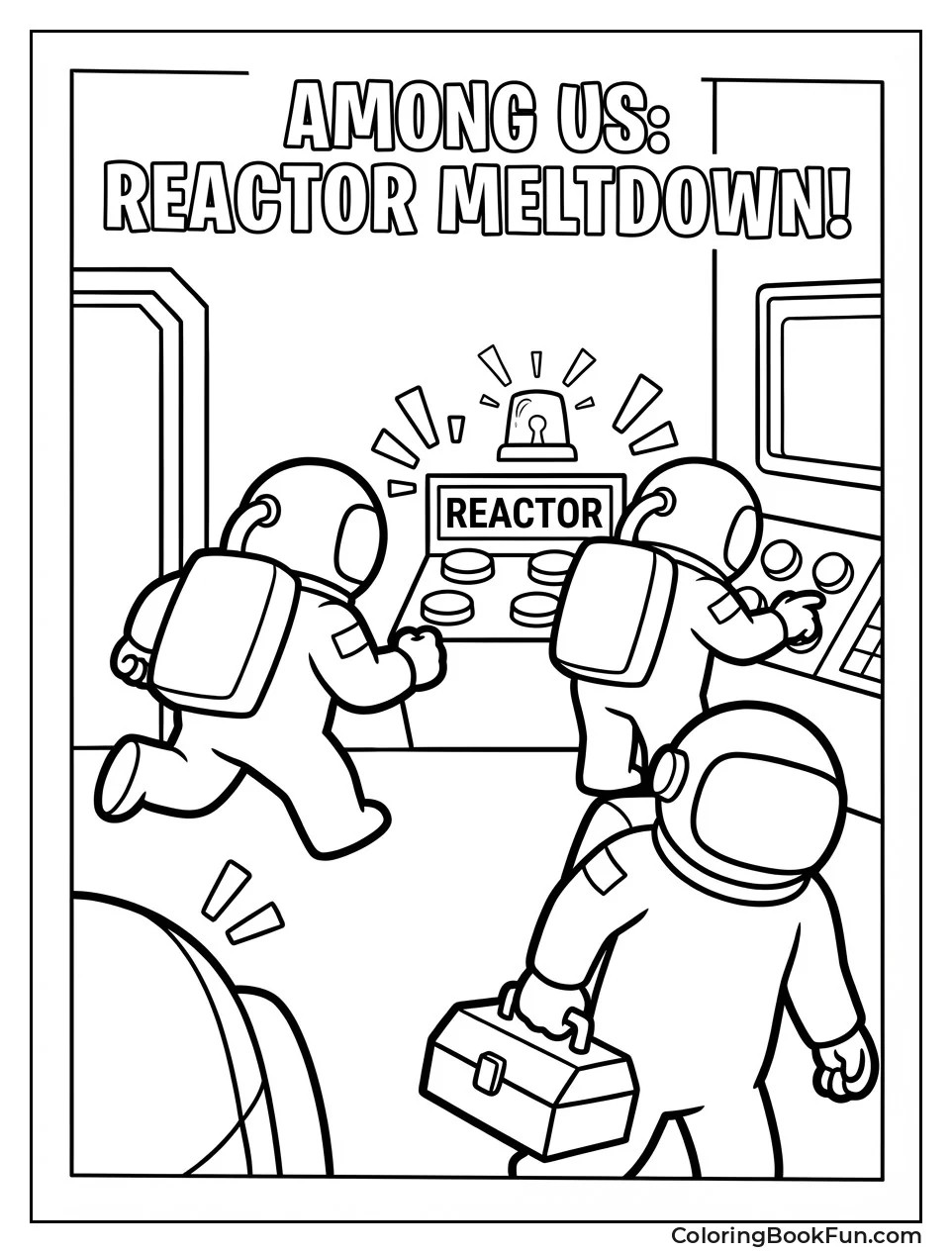 Crewmates Fix Melting Reactor
