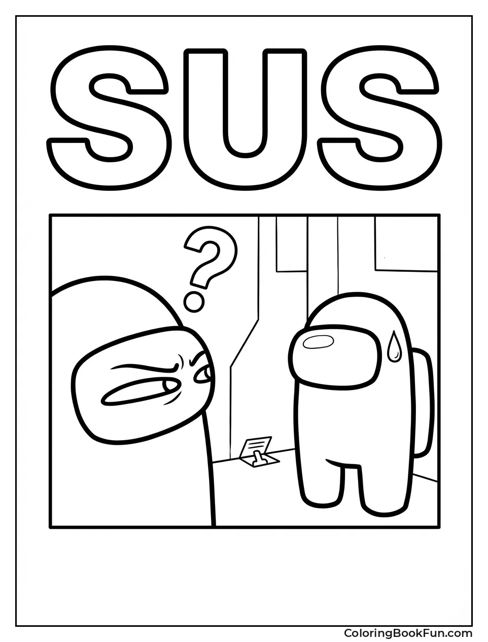 Crewmate Gives Sus Glare