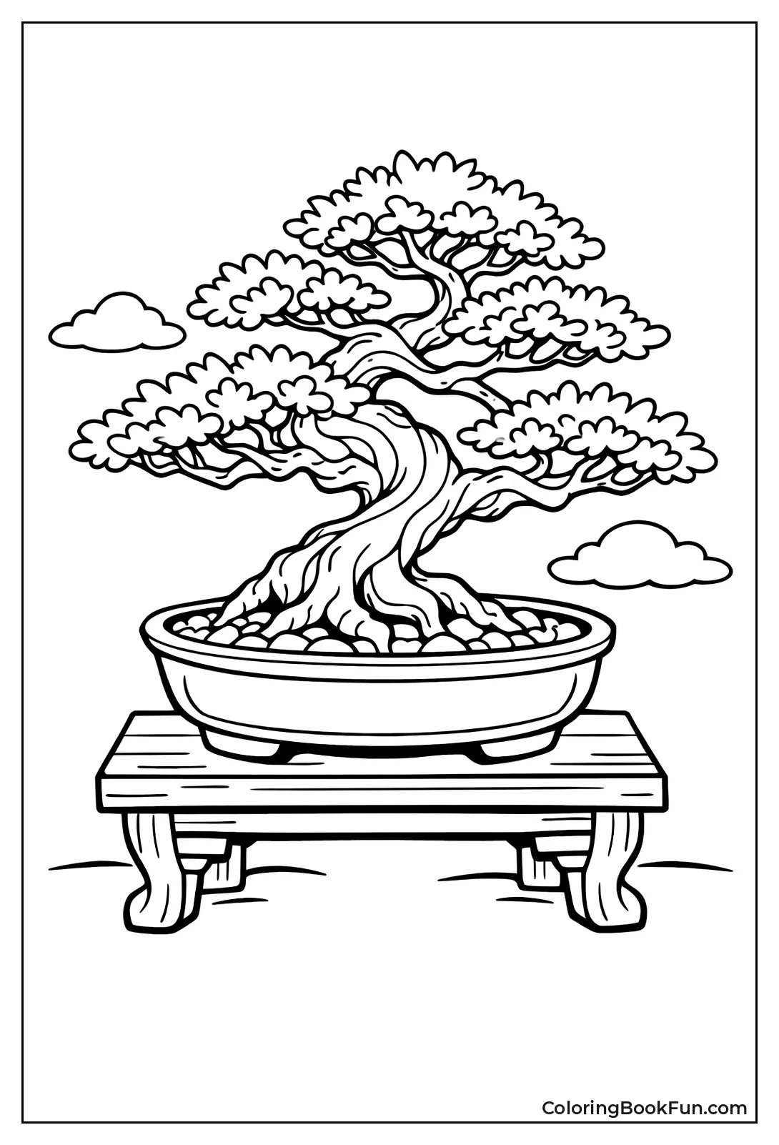 Ancient Bonsai in Pot