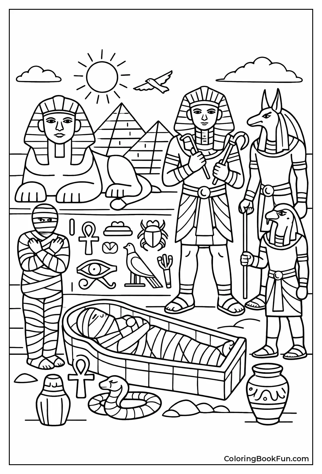 Ancient Egypt Scenes