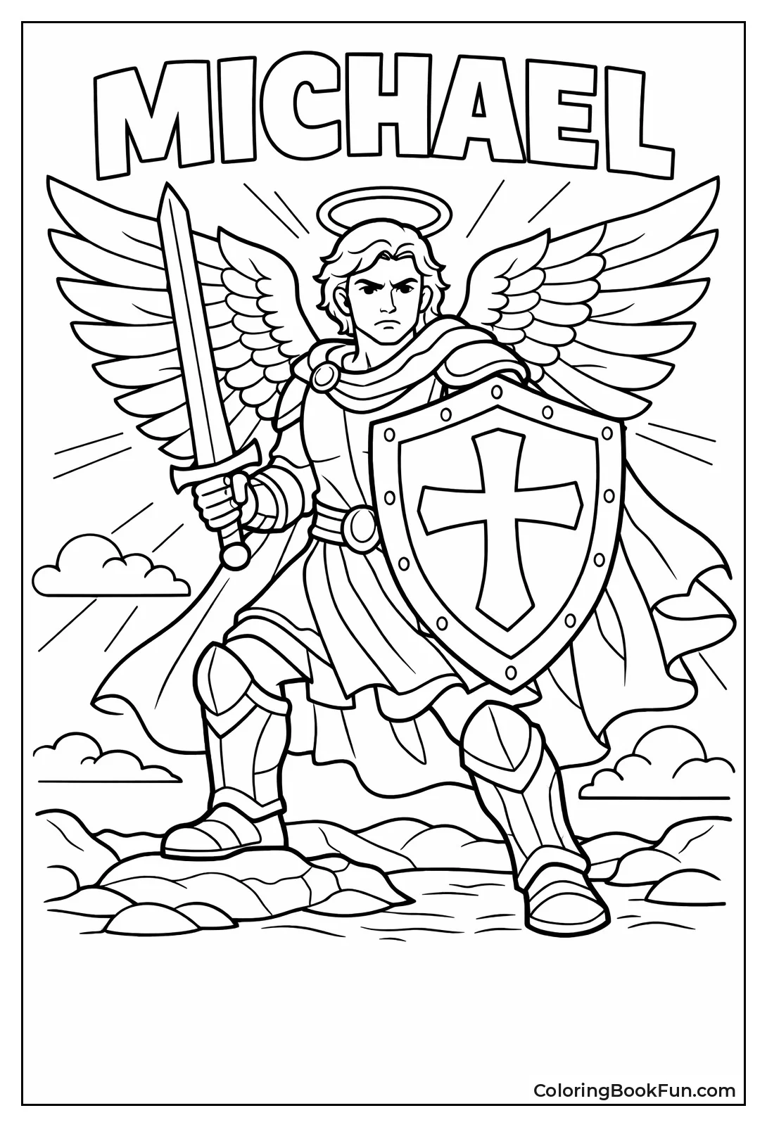 Michael with Shield and Sword