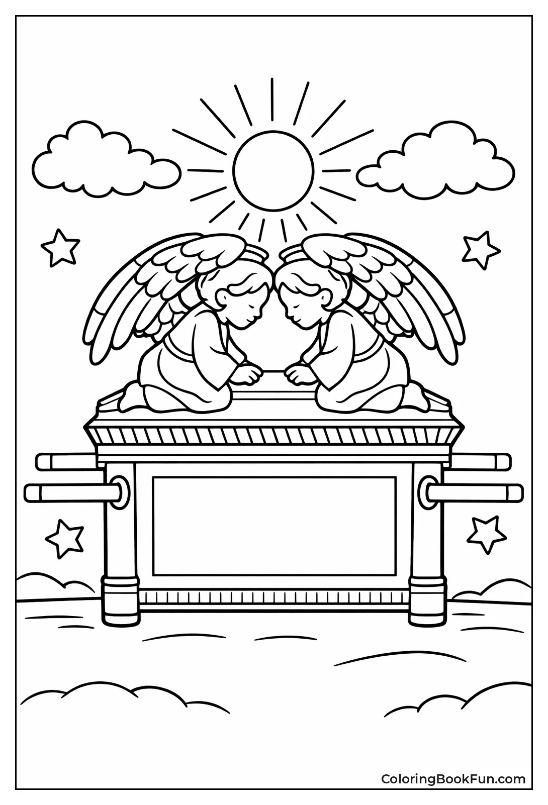 Cherubim Guarding Ark Covenant