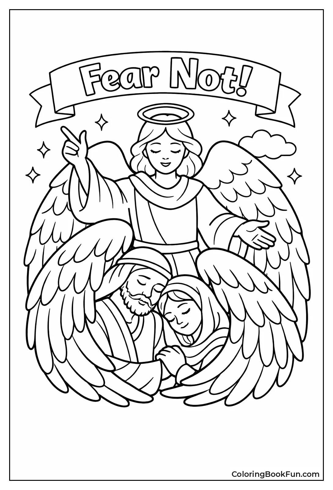 Angel Saying Fear Not