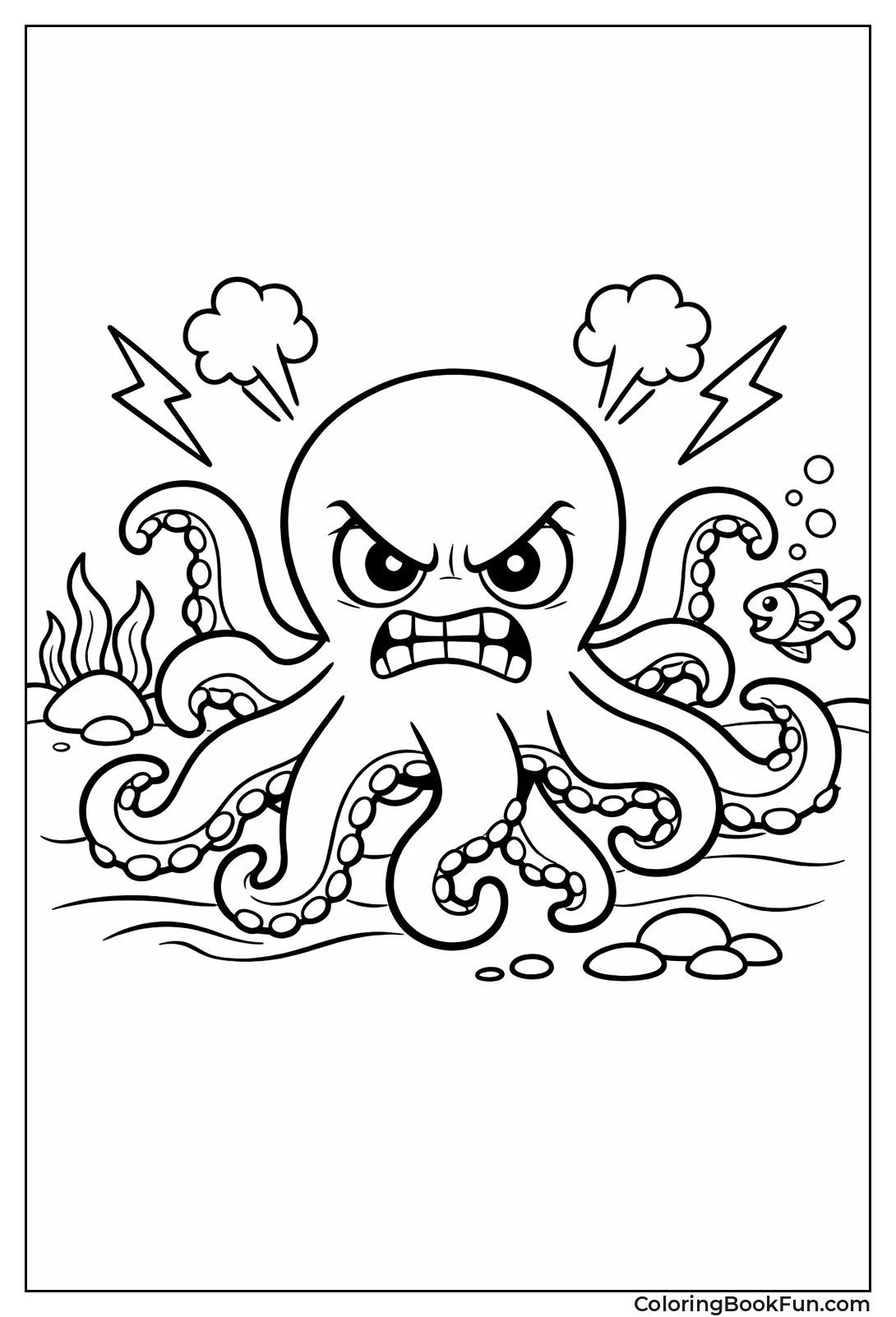 Angry Octopus