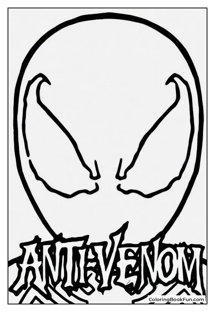 Anti-Venom Shows Jagged Eyes