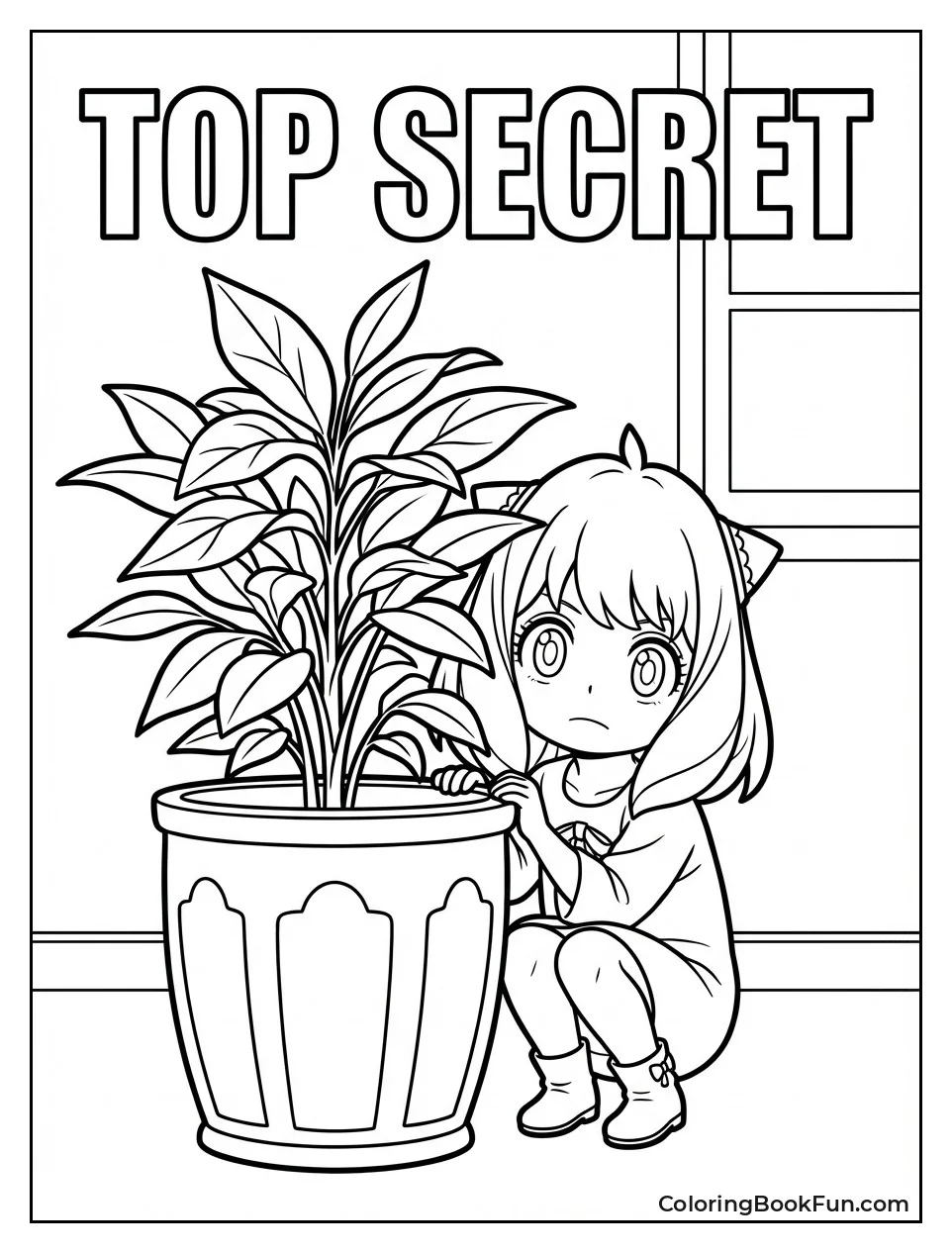 Anya Hides Spy Mission