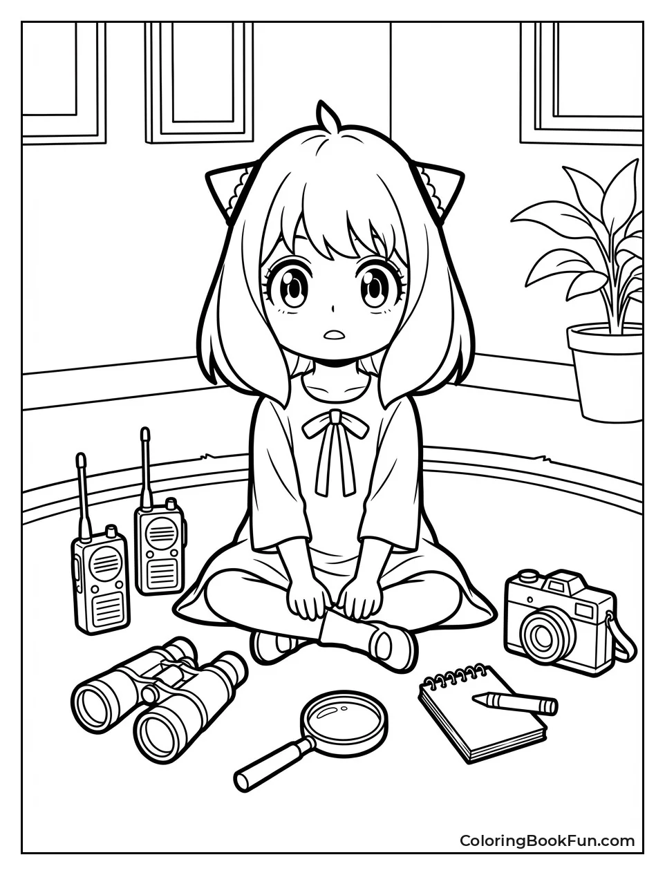 Anya Plays with Spy Gadgets