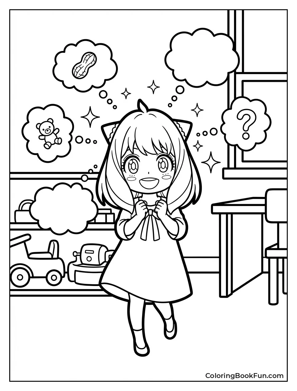 Anya Reads Thoughts Sparkles