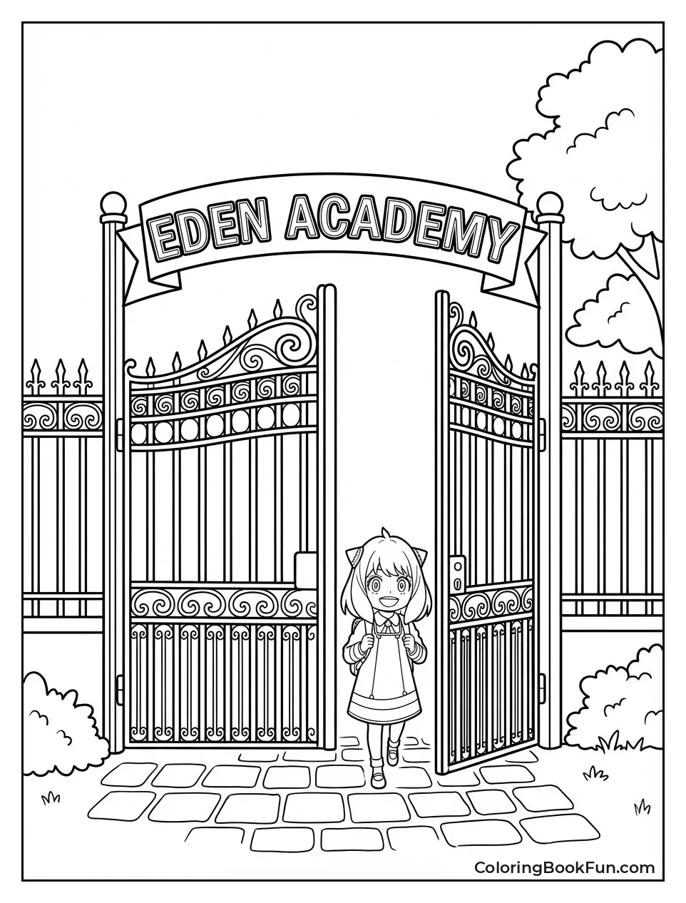 Anya Enters Eden Gates
