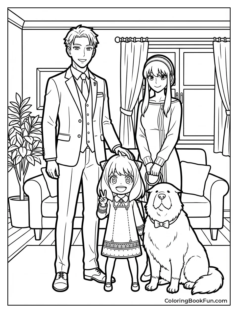 Forger Family Portrait Pose