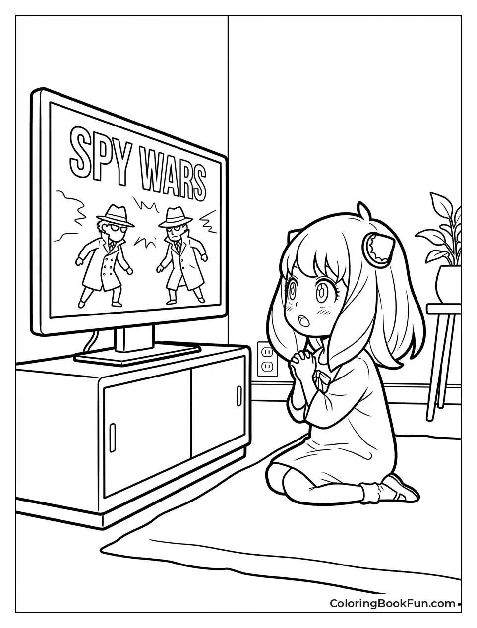 Anya Watches Spy Wars