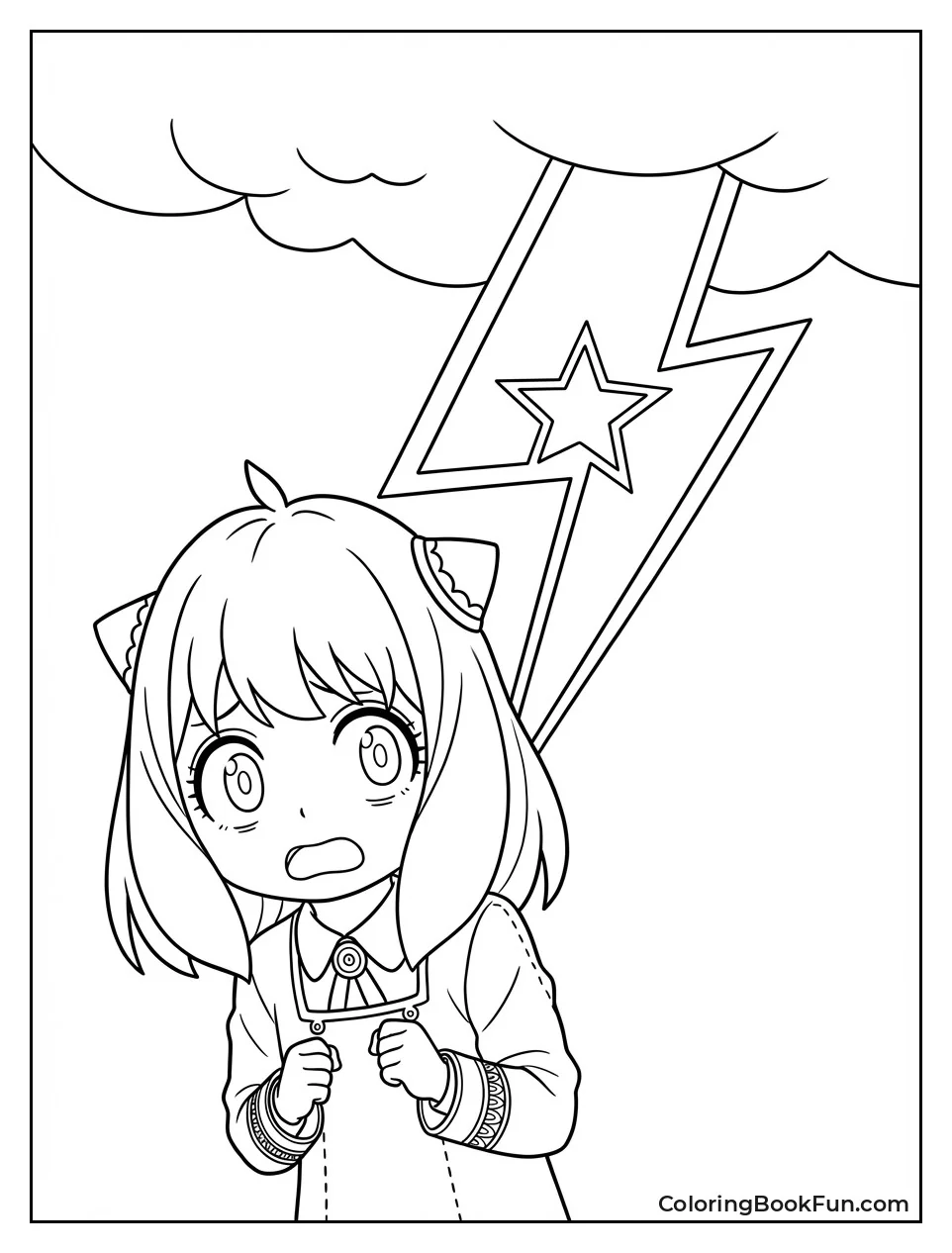 Anya Scares from Bolt