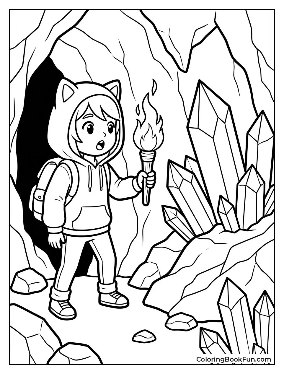 Aphmau Explores Crystal Cave