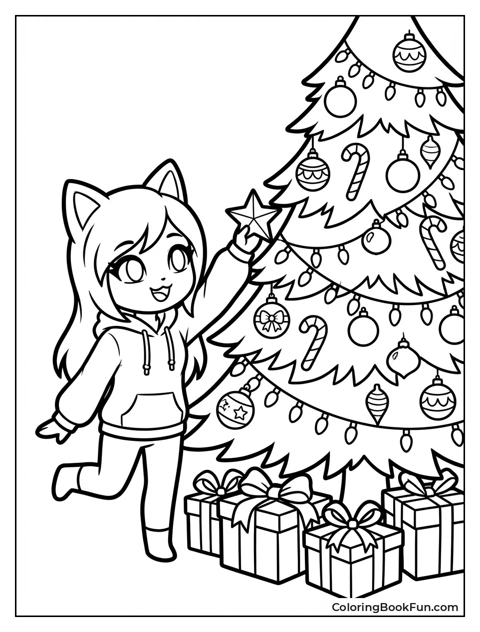Aphmau Decorates Christmas Tree