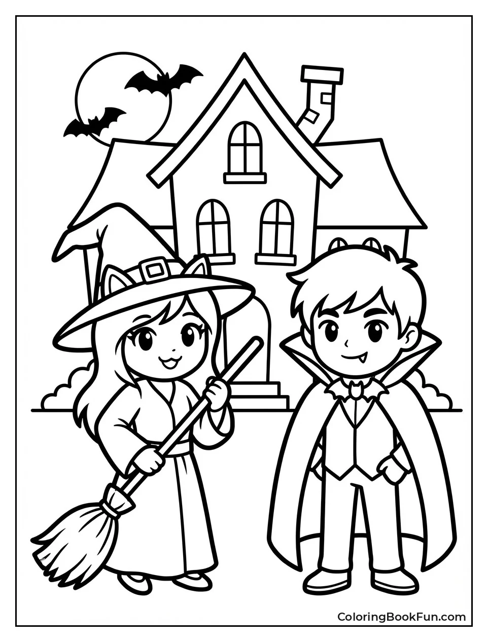 Aphmau Witch and Aaron Vampire