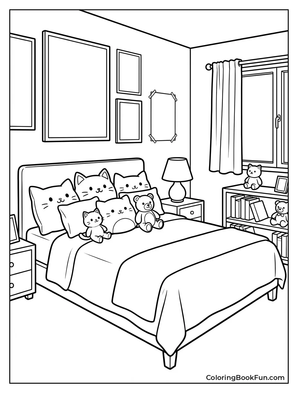 Kawaii~Chan Pink Bedroom