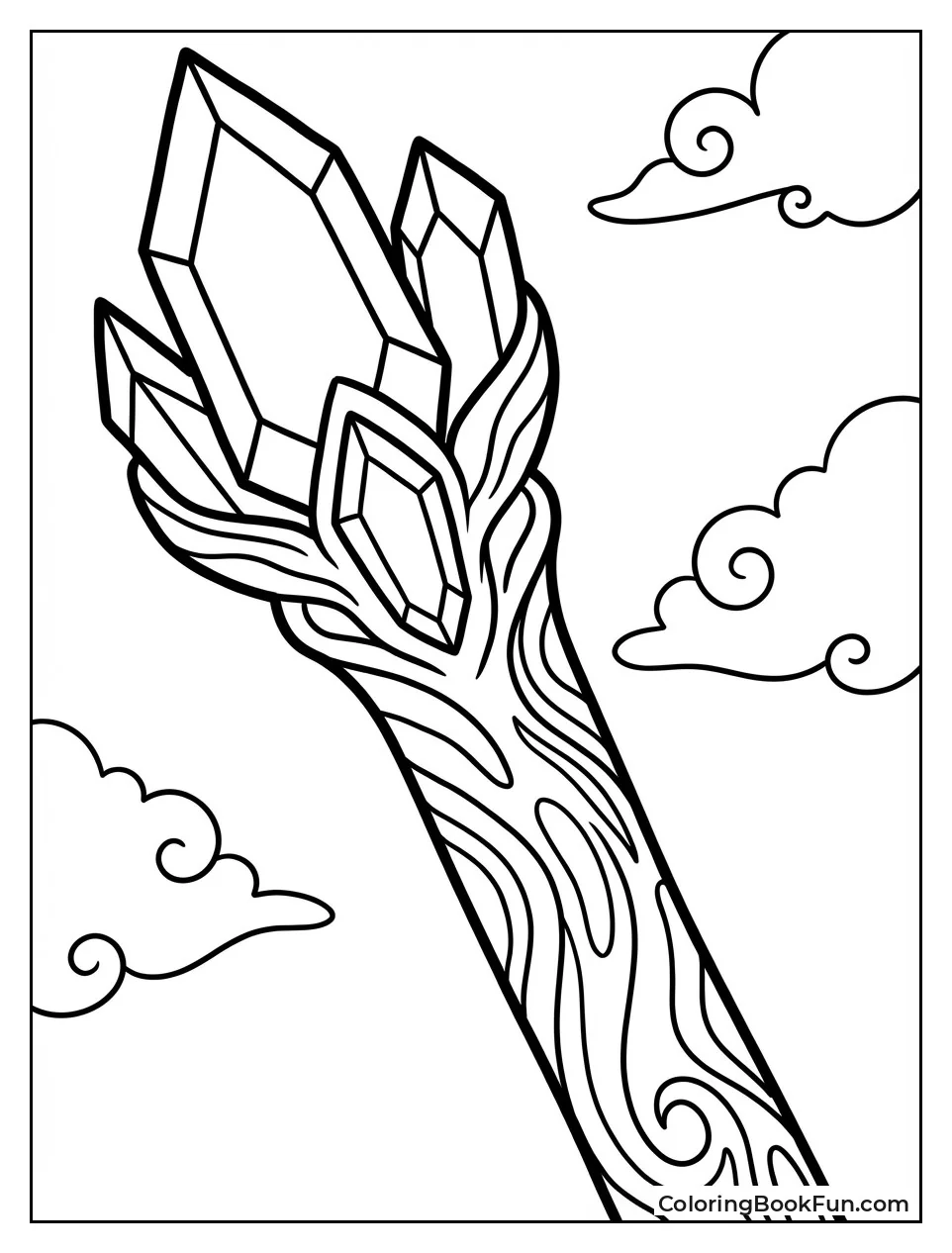 Glowing Staff of Irene