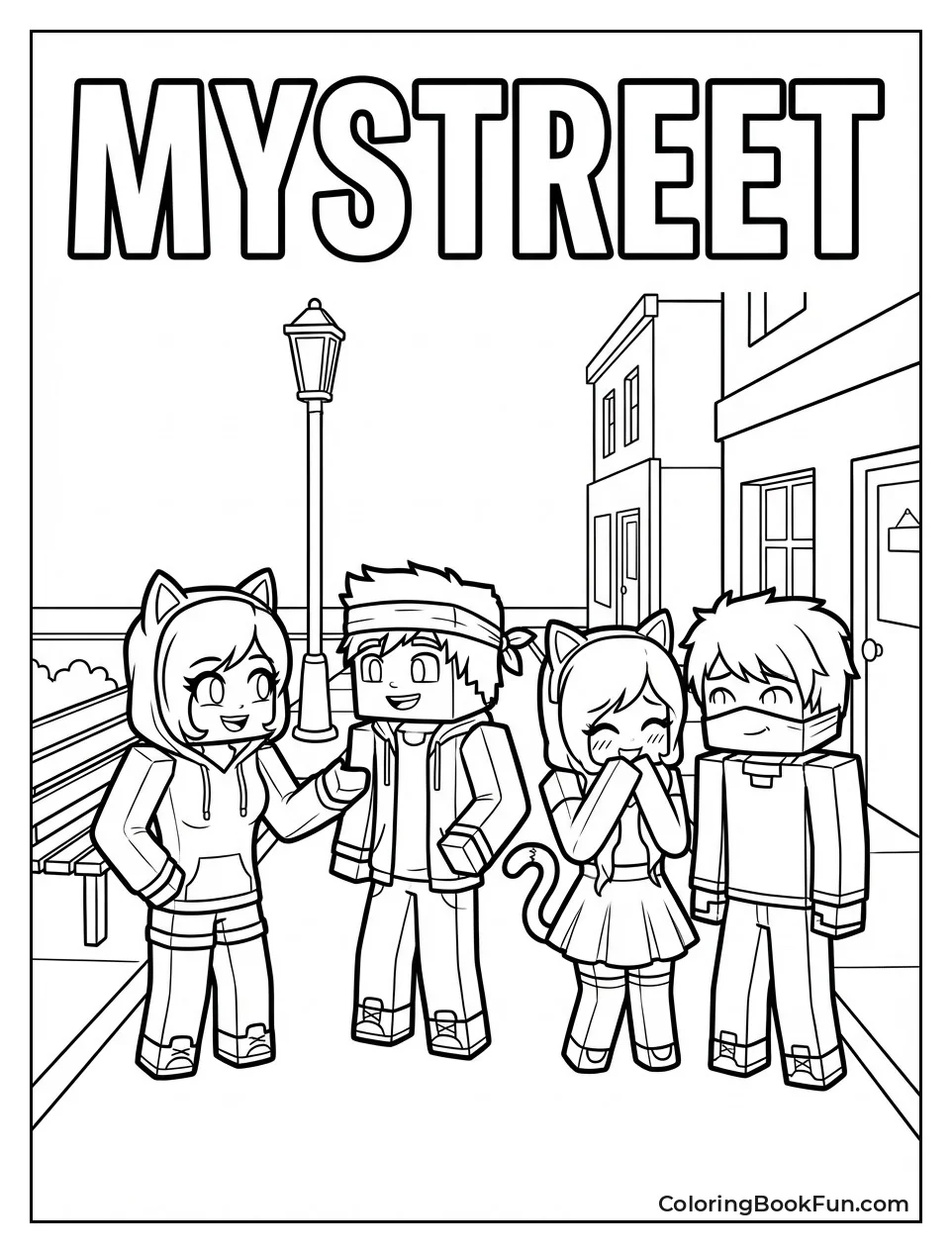 MyStreet Friends Chat Happily