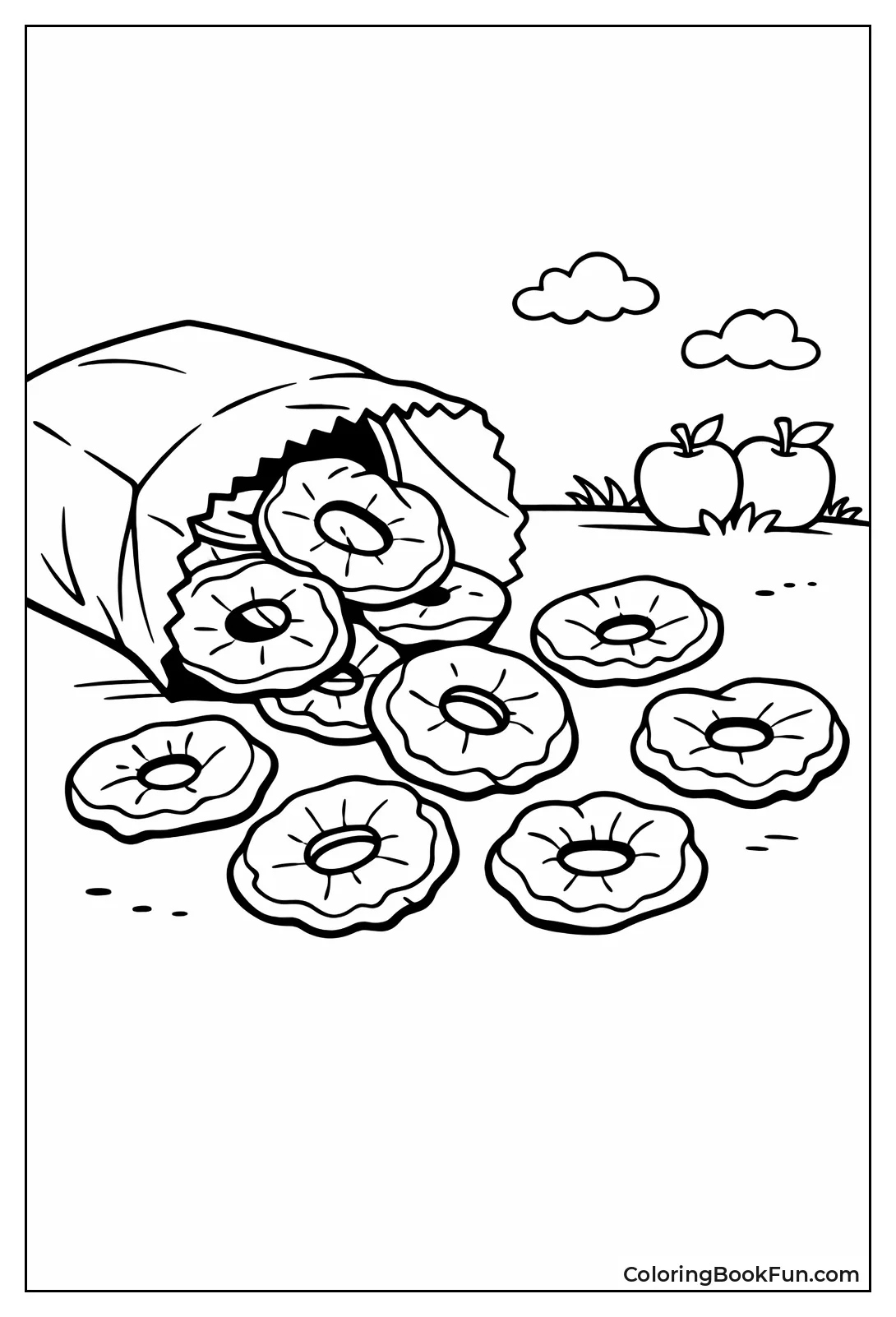 Crispy Dried Apple Chips