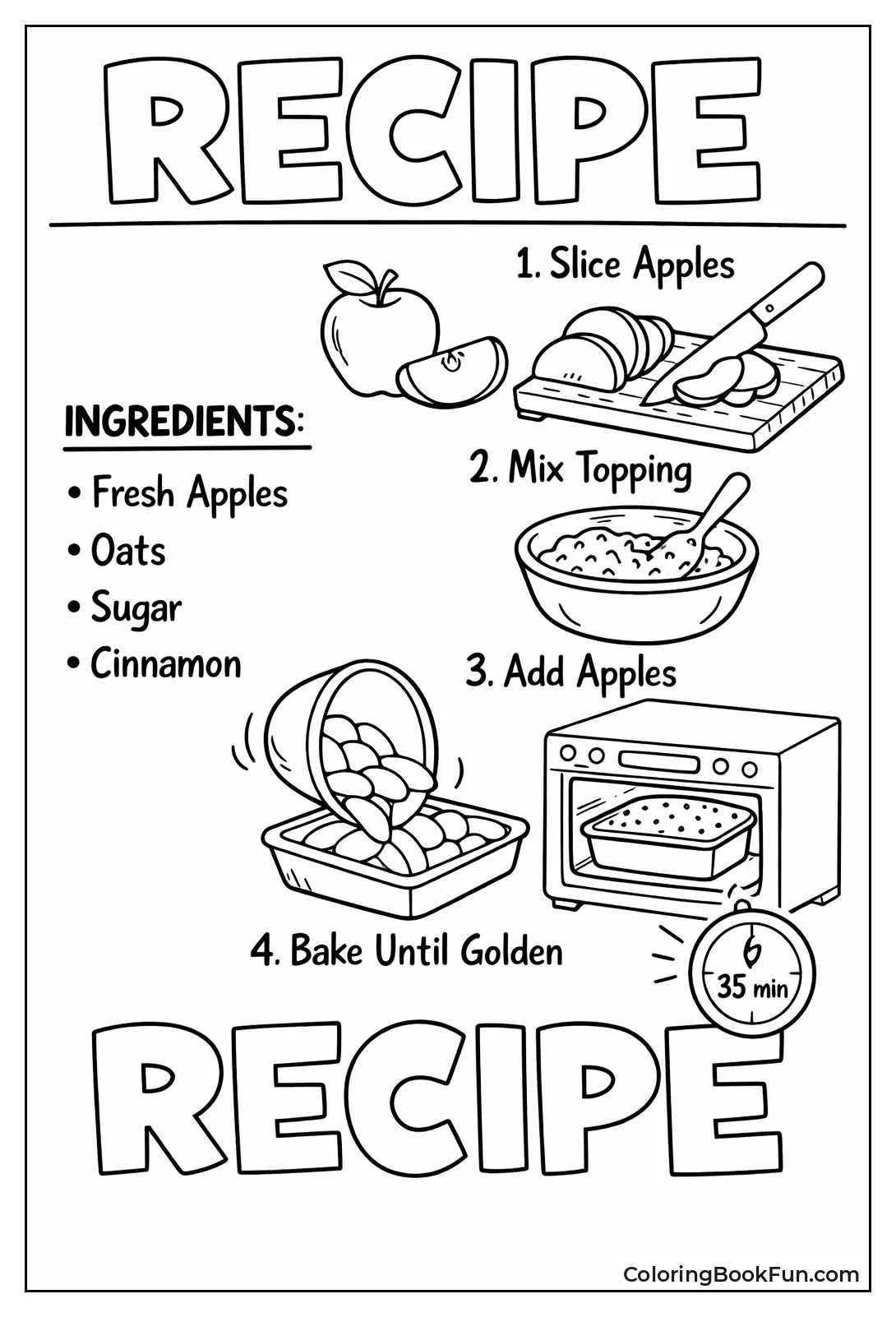 Apple Crisp Recipe Steps