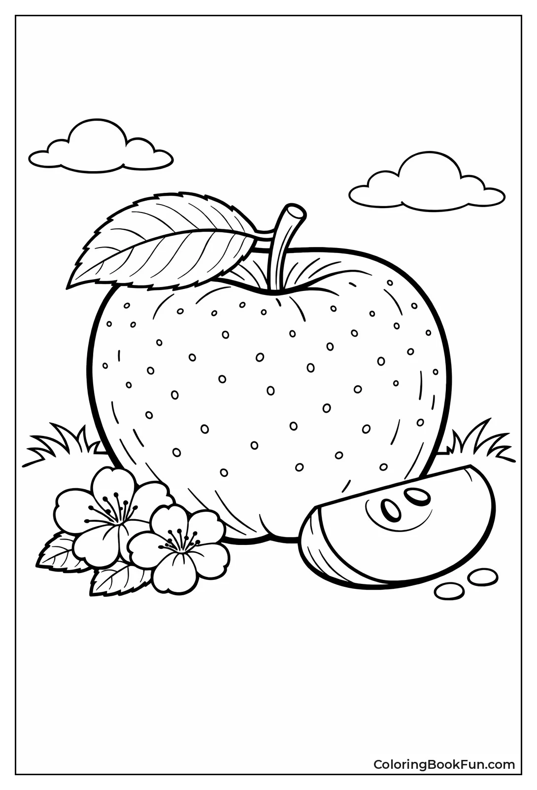 Crisp Green Granny Smith Apple