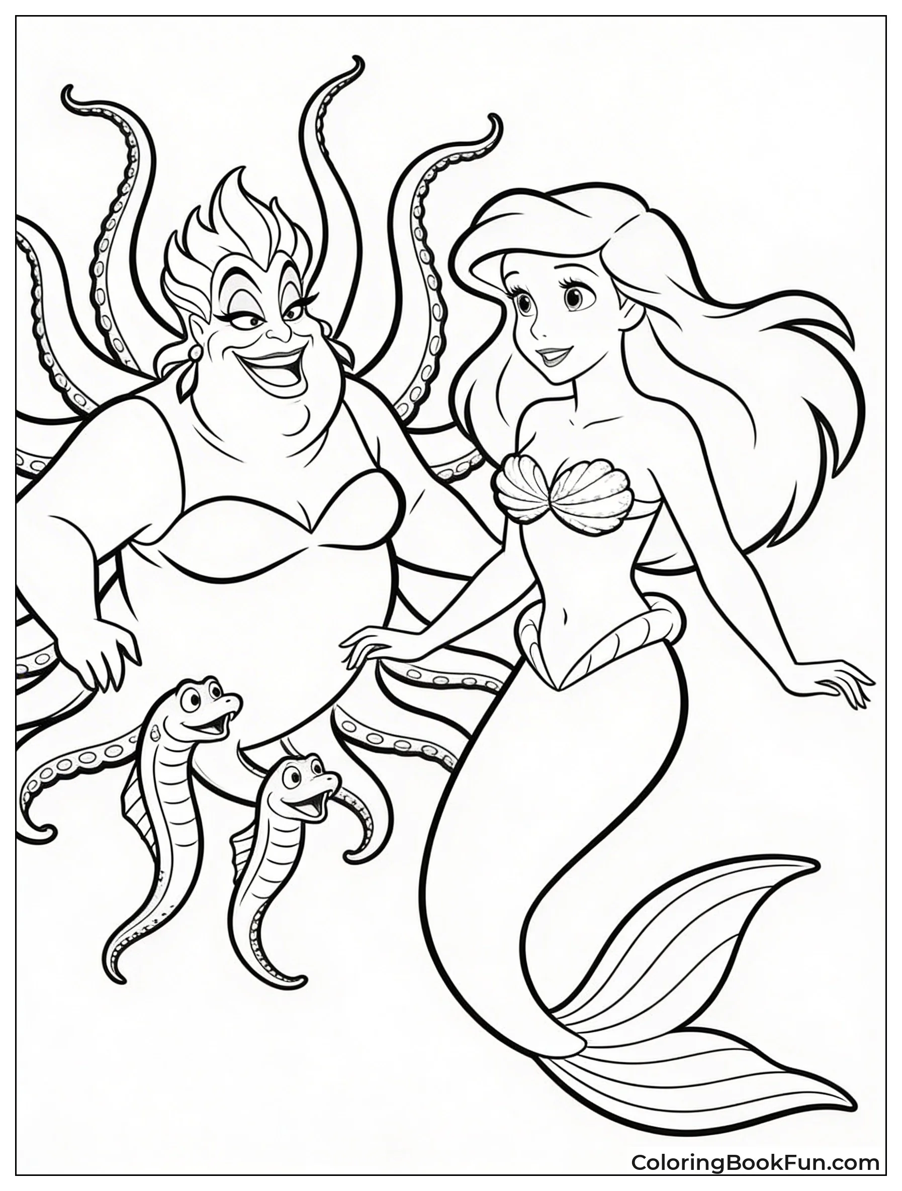 Ursula Reaching with Tentacles