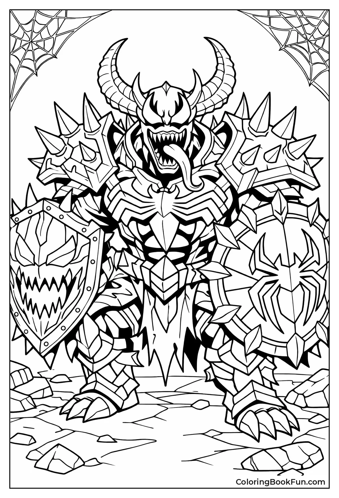 Armored Venom Wears Spikes