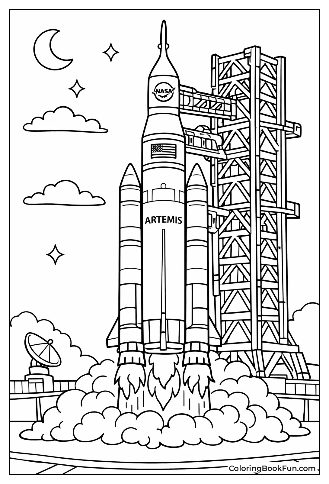 Artemis Rocket Awaits Launch