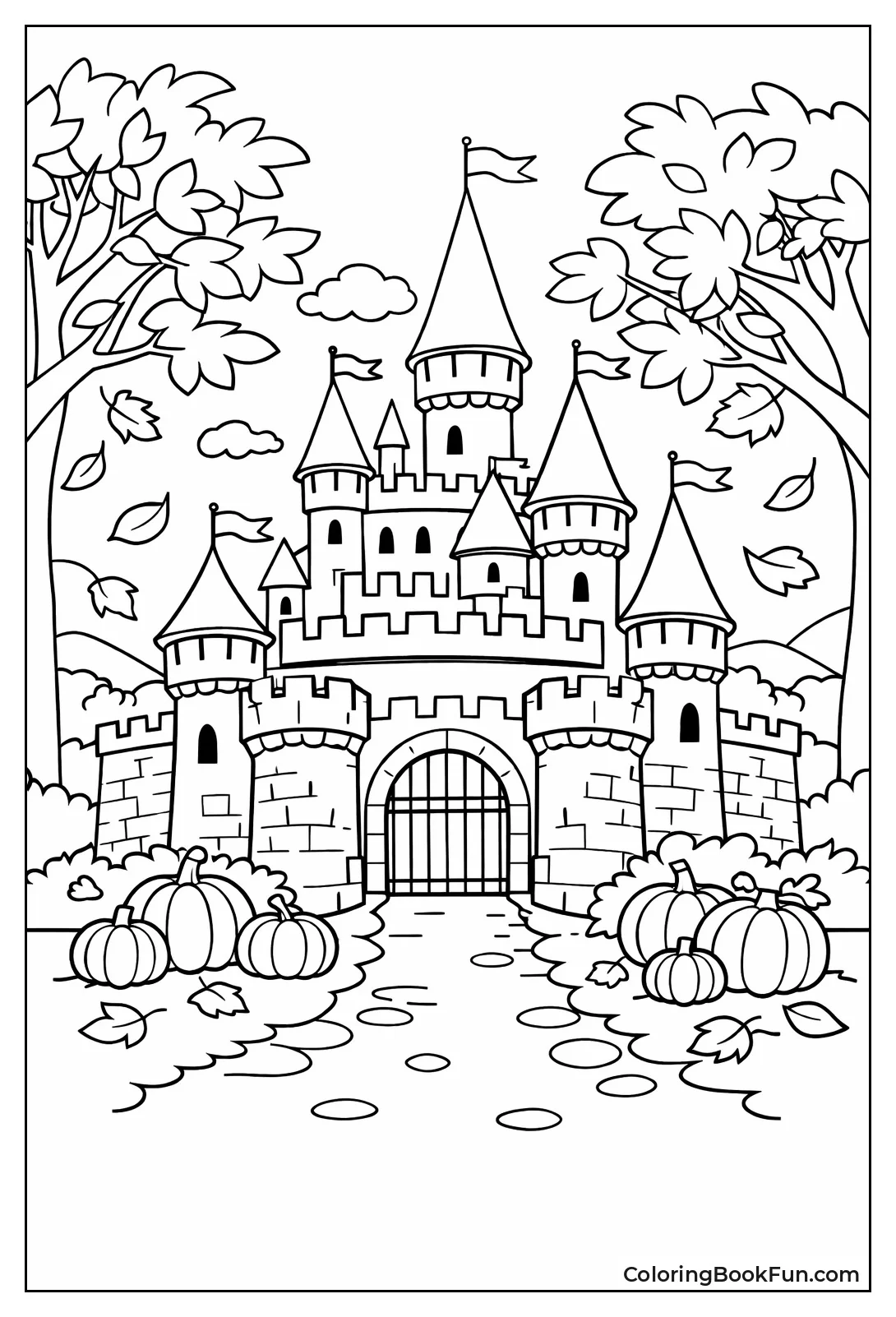 Autumn Leaf Castle
