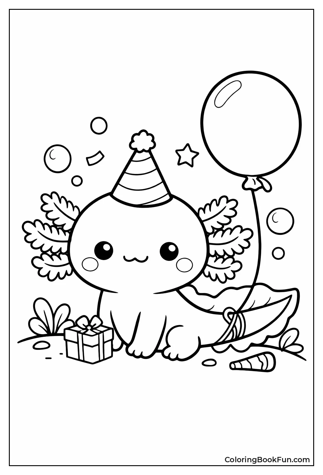 Axolotl at Birthday Party