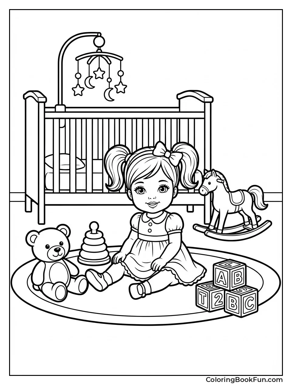 Baby Barbie Plays Toys