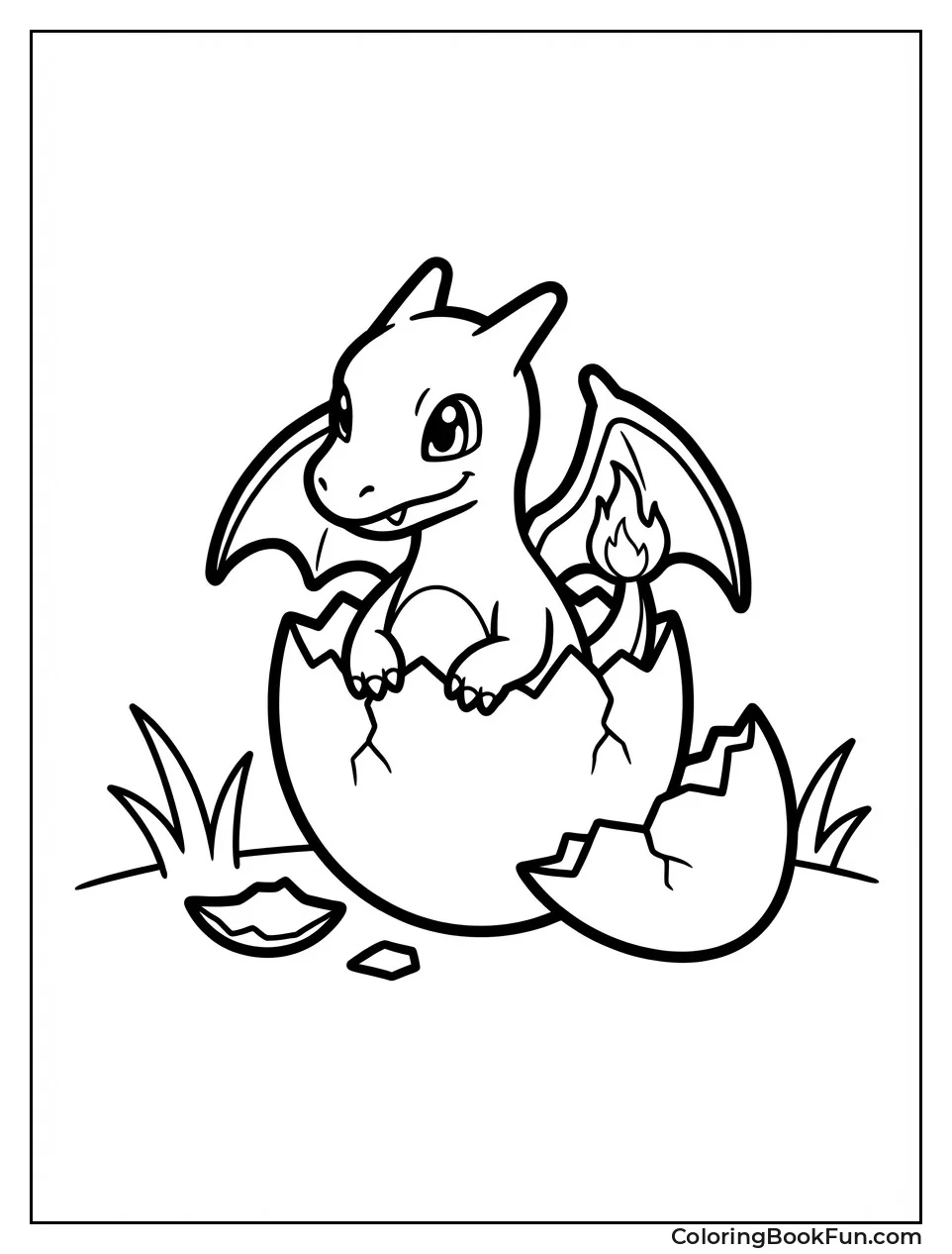 Baby Charizard Hatches Out