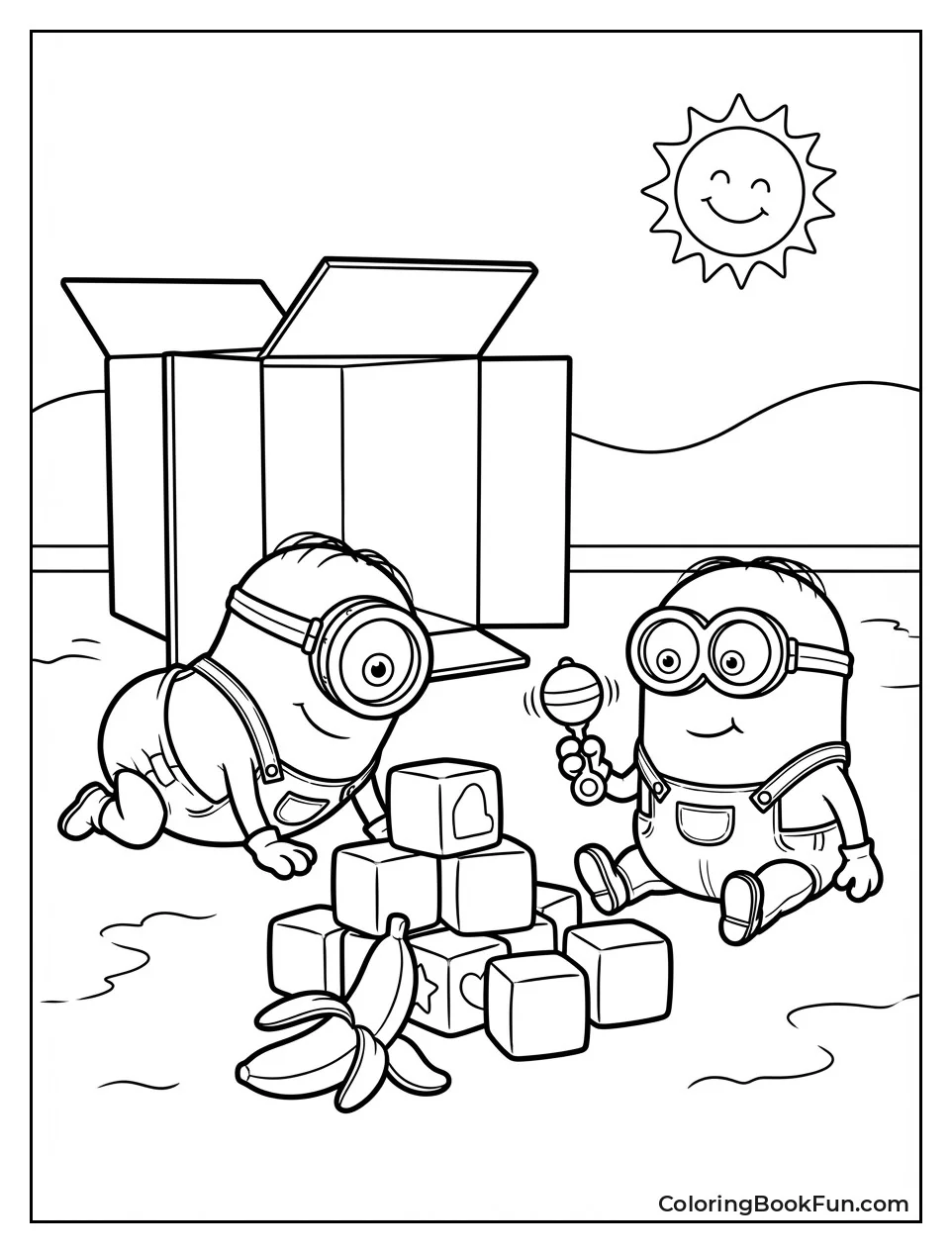 Baby Minions Play and Explore