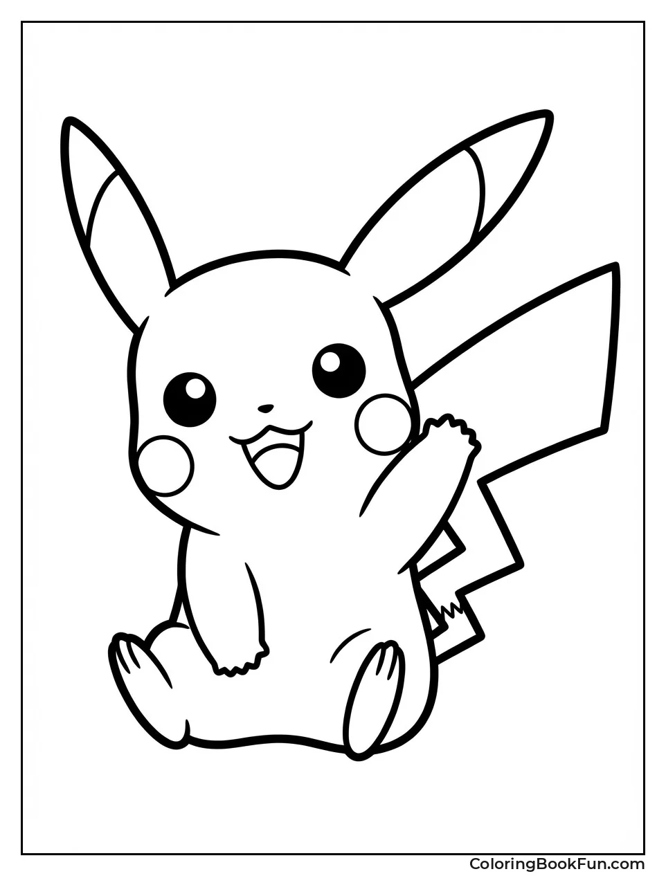 Baby Pikachu Plays Happily