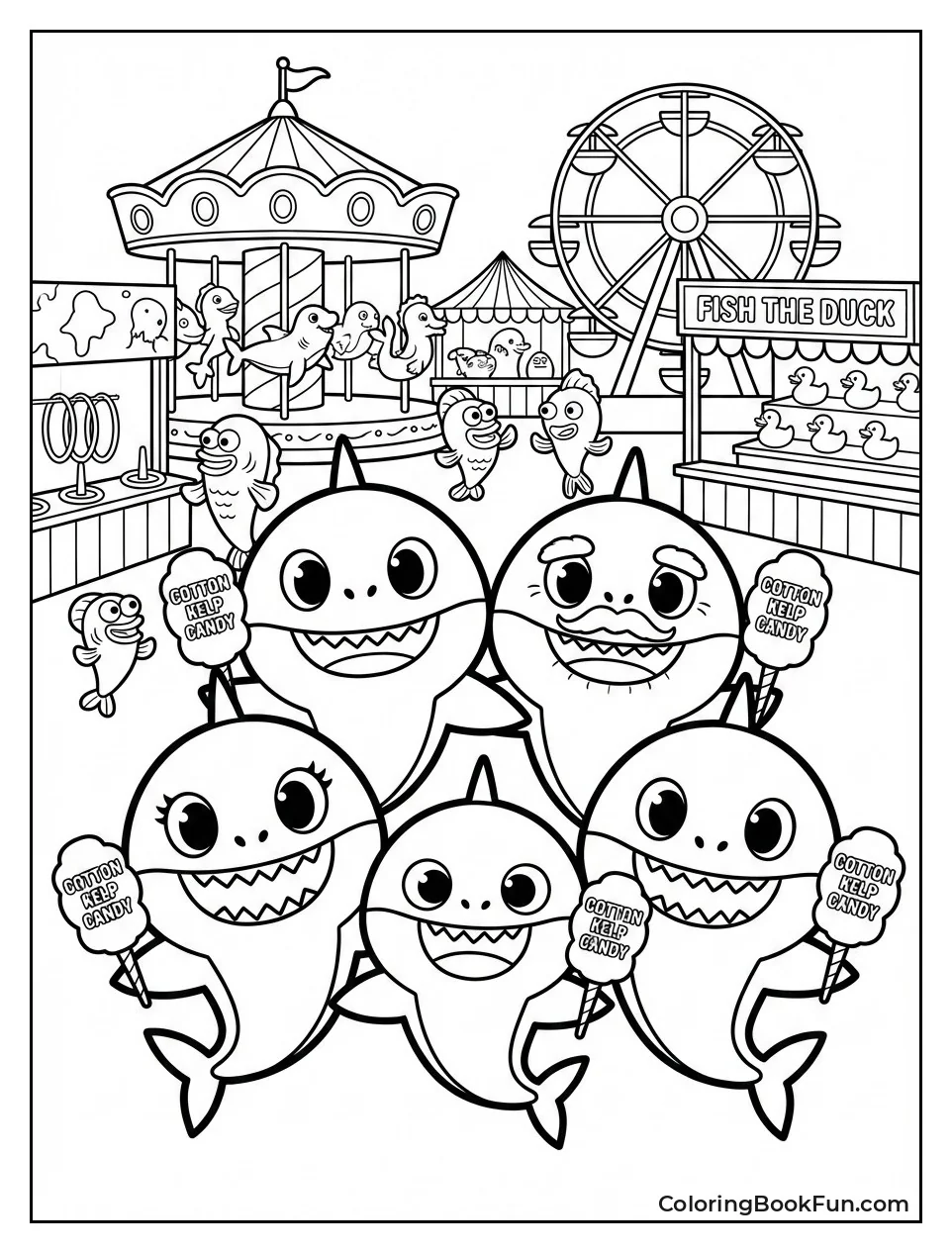 Sharks Enjoy Cove Fair