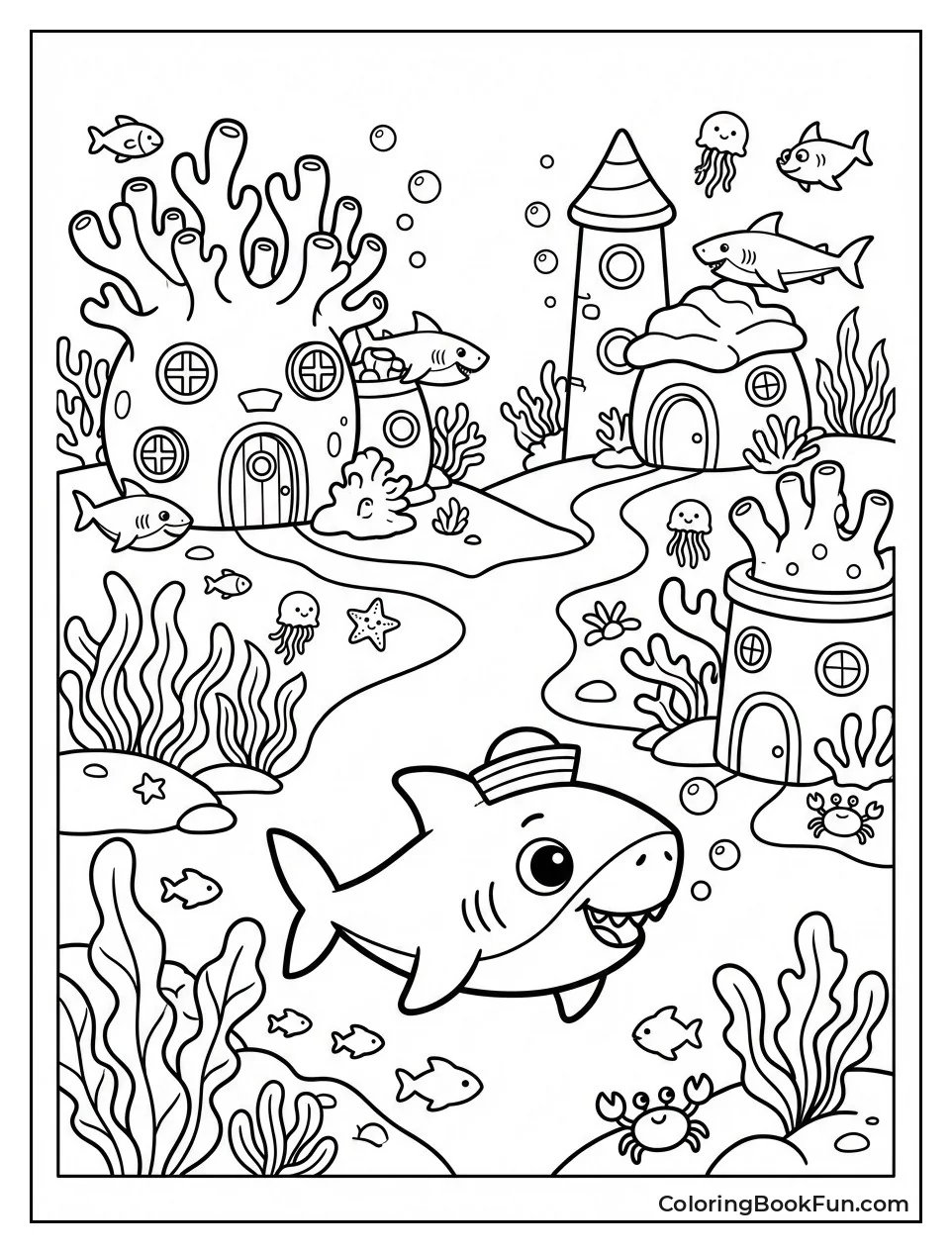 Sharks in Cove Village