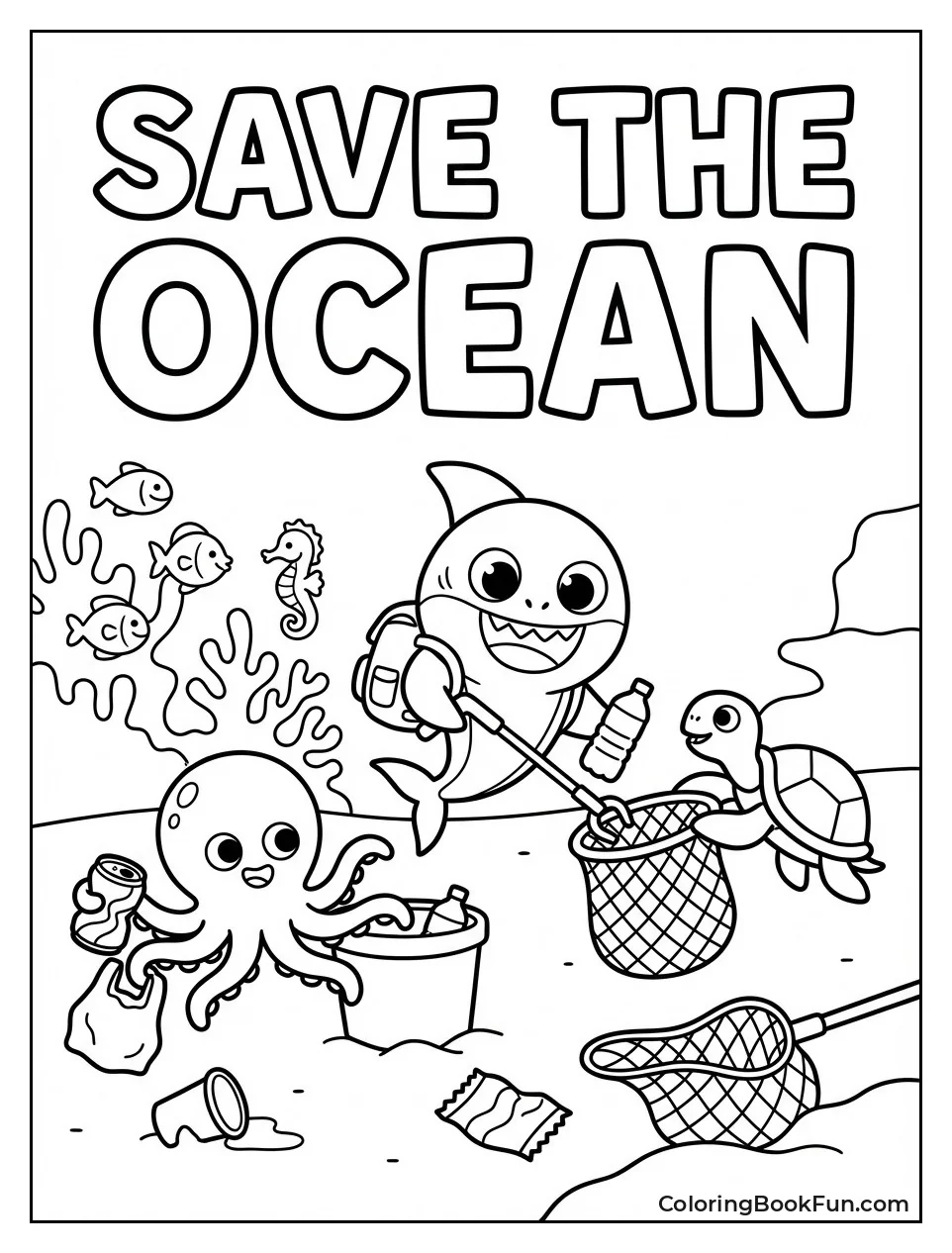 Sharks Clean the Reef