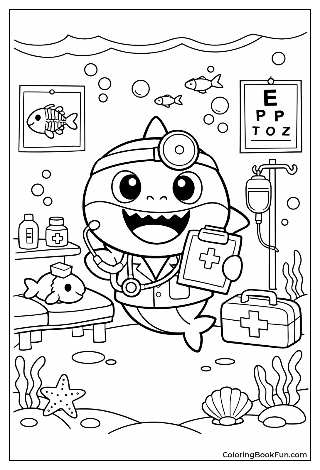 Baby Shark Doctor Dives