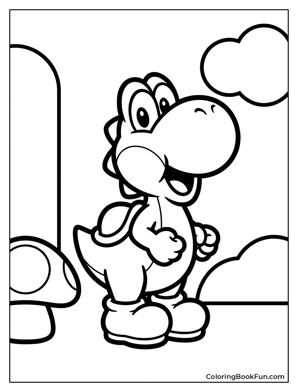 Cute Baby Yoshi Smile