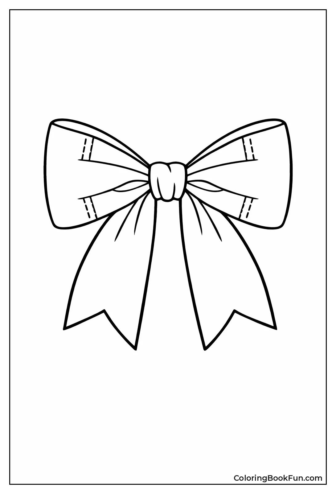 Double-Faced Back View Bow