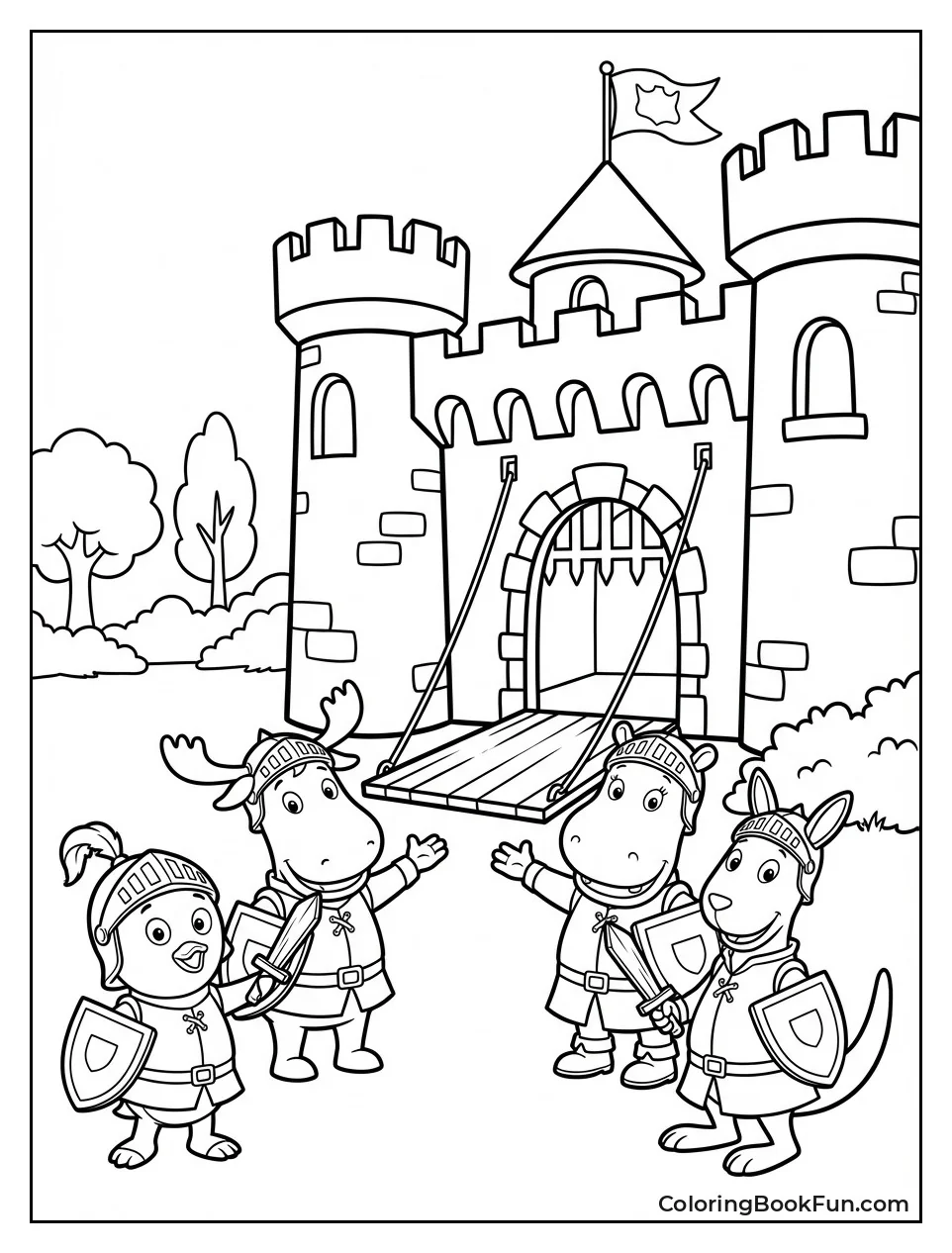 Knights Storm Big Castle