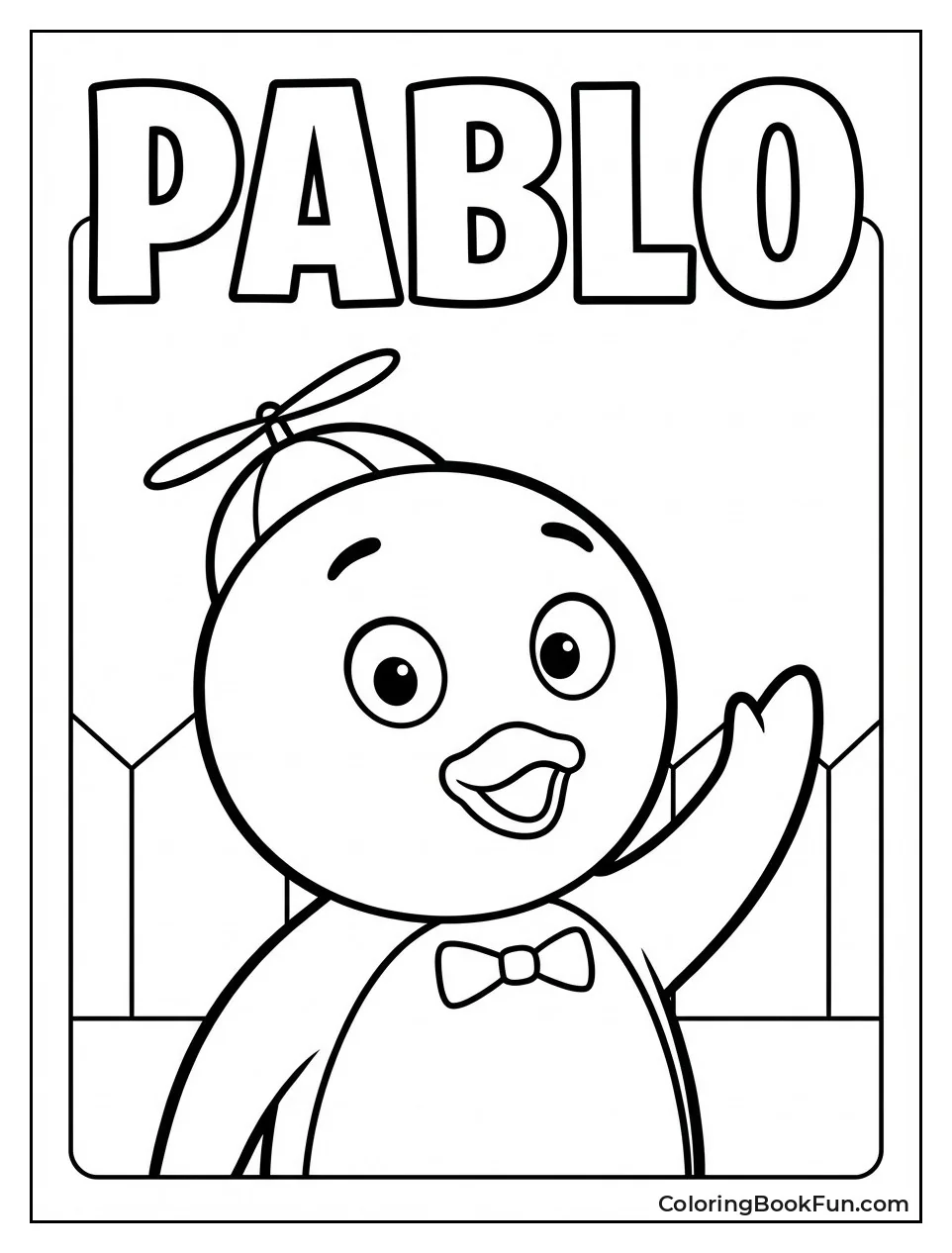 Pablo Waves in Propeller Beanie