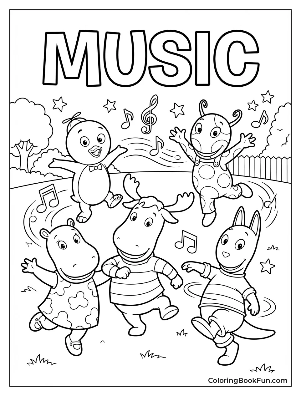 Friends Sing and Dance Together