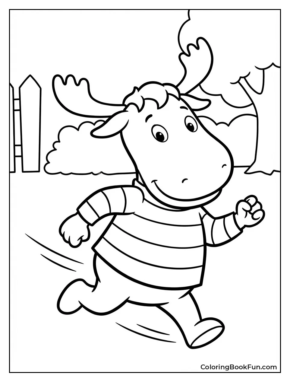 Tyrone Runs with Determined Face