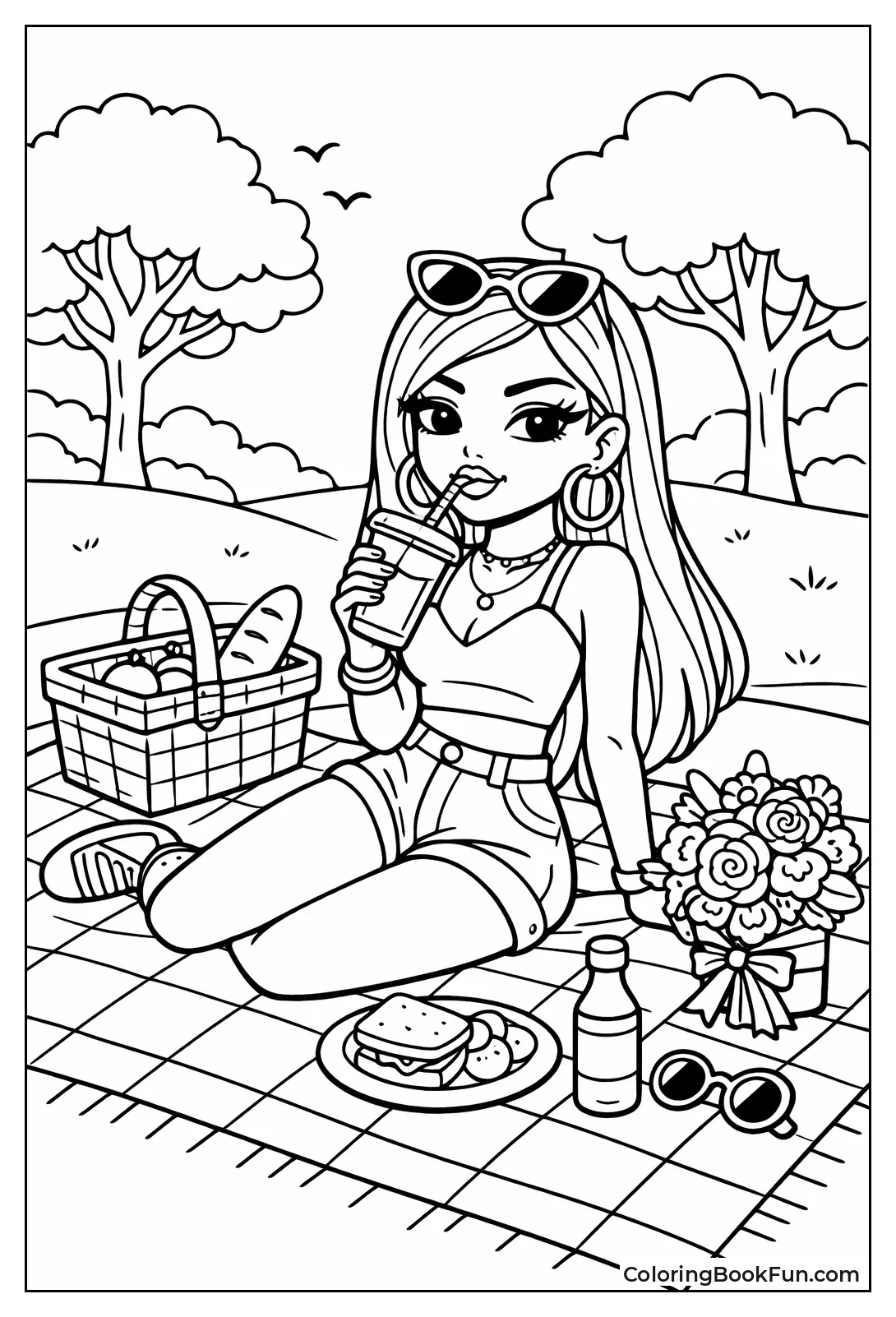 Baddie Picnics in Sunny Park